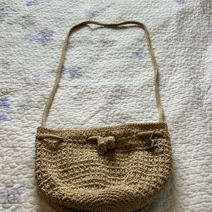 The Sak tan cinched crossbody bag NWOTs